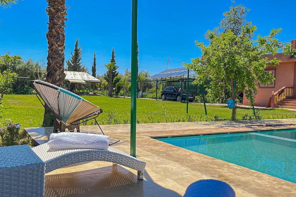 Ferme De Vacances Avec Une Grande Villa A Marrakech Marrakesh Exterior photo