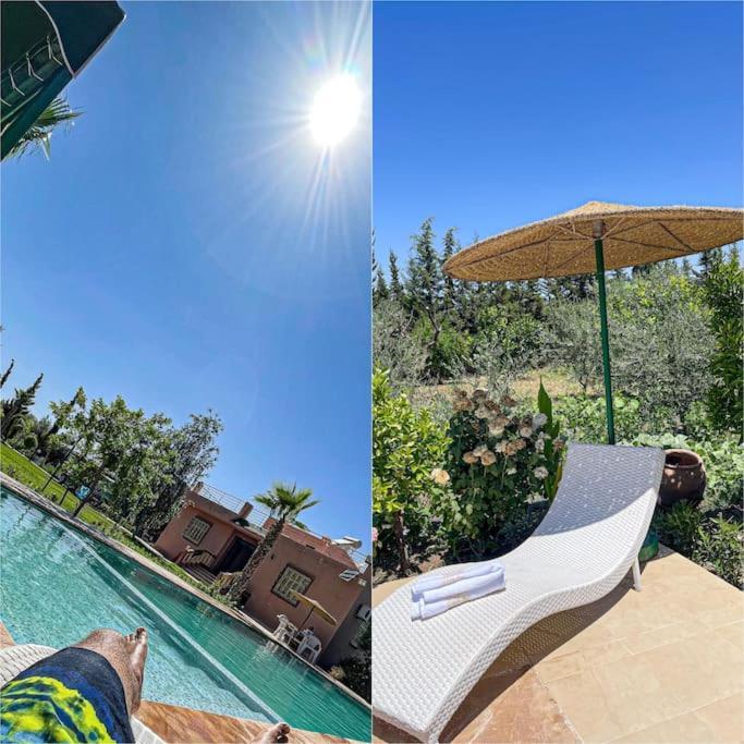Ferme De Vacances Avec Une Grande Villa A Marrakech Marrakesh Exterior photo