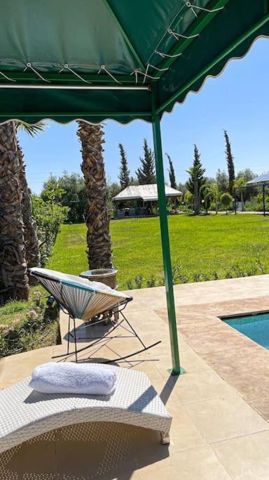 Ferme De Vacances Avec Une Grande Villa A Marrakech Marrakesh Exterior photo