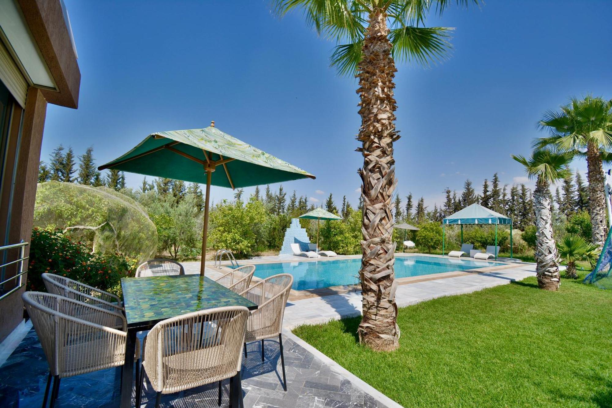 Ferme De Vacances Avec Une Grande Villa A Marrakech Marrakesh Exterior photo